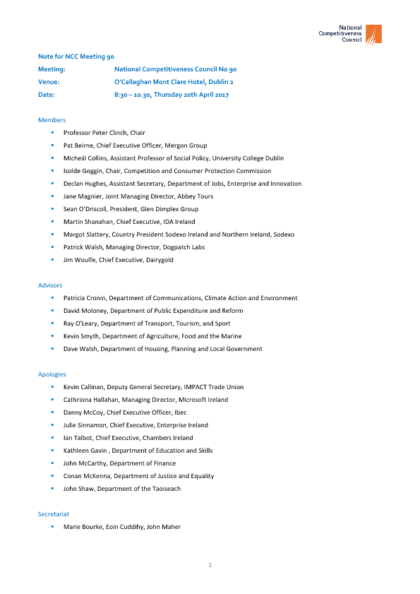 NCC Minutes Meeting  90