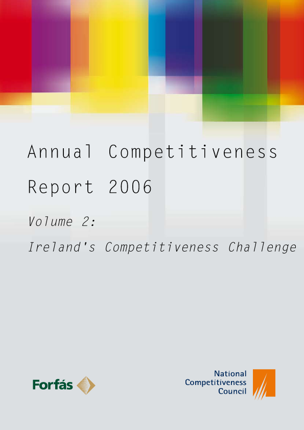 Annual Competitiveness Report 2006, Volume 2