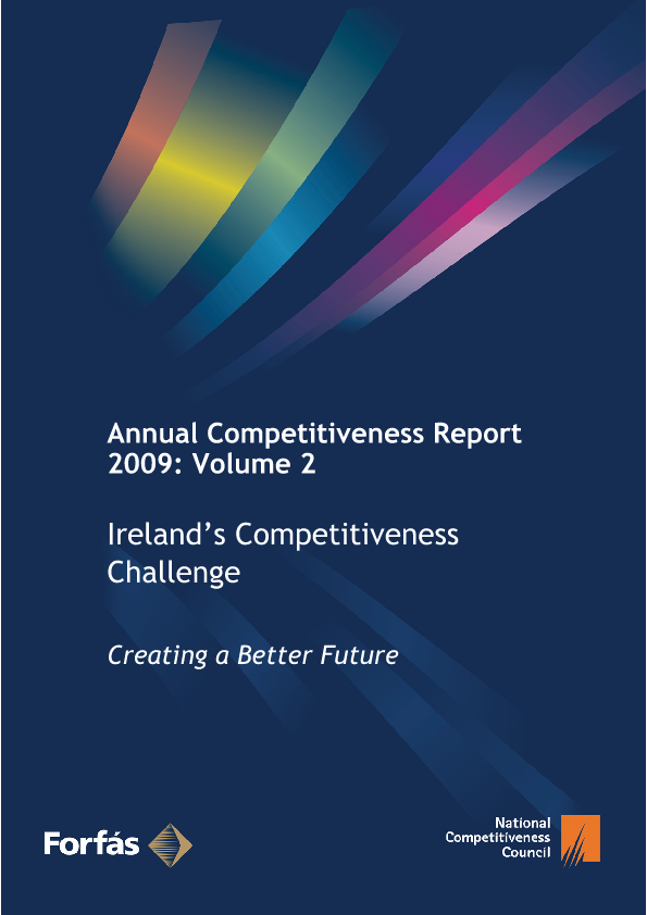 Annual Competitiveness Report 2009, Volume 2