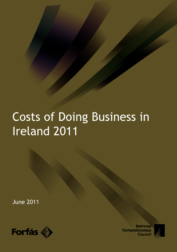 Costs of Doing Business in Ireland 2011