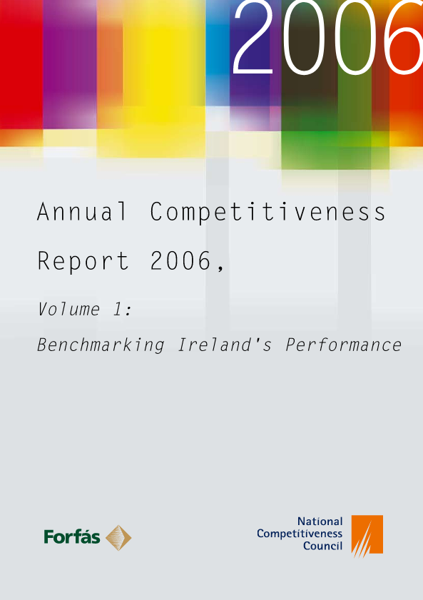 Annual Competitiveness Report 2006, Volume 1