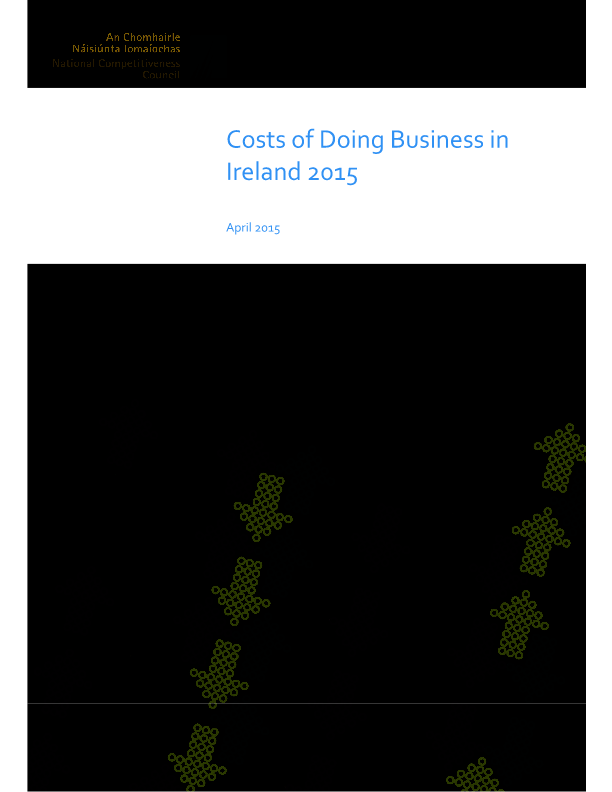 Costs of Doing Business in Ireland 2015